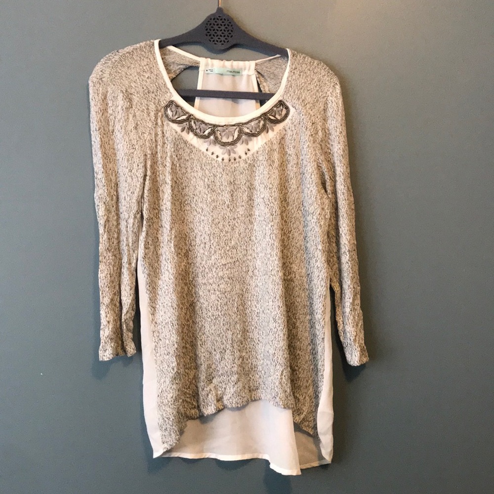 Maunces long sleeve blouse